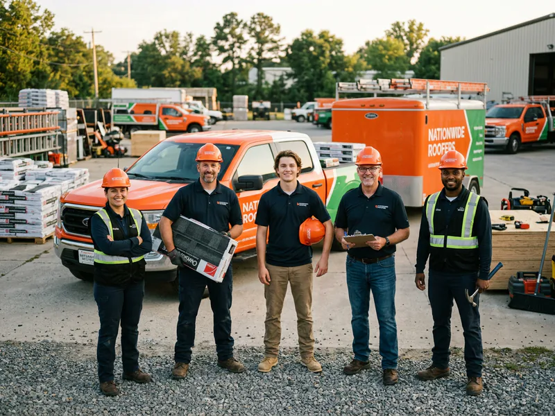 Natiowide Roofers - roof installation in Wilmington near me